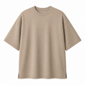 KRIVO Camiseta de corte relajado estilo oversized