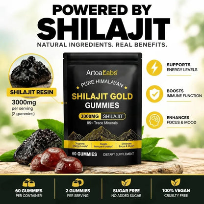 Himalayan Shilajit Gold Gummies